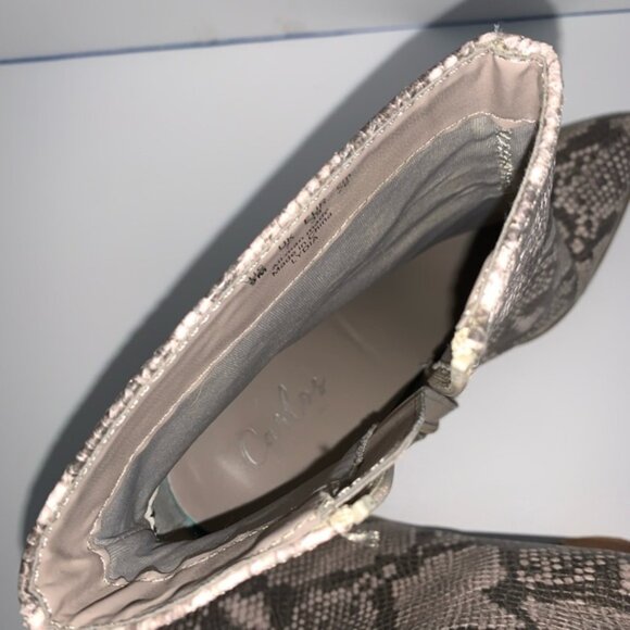 Carlos by Carlos Santana Snakeskin ‘LYDIA’ Booties - Picture 7 of 11